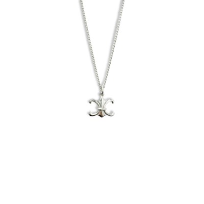 CELINE TRIOMPHE NECKLACE 461IX6SIL.36SI CELINE TRIOMPHE NECKLACE 461IX6SIL.36SI